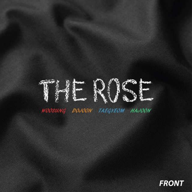T-shirt THE ROSE WRLD chp2 - UNISEXE NOIR