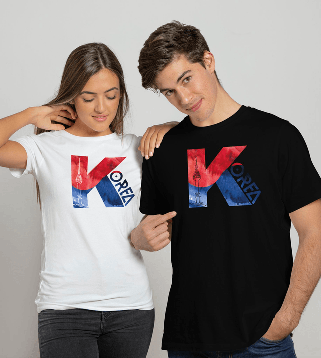 T-shirt K - UNISEXE BLANC