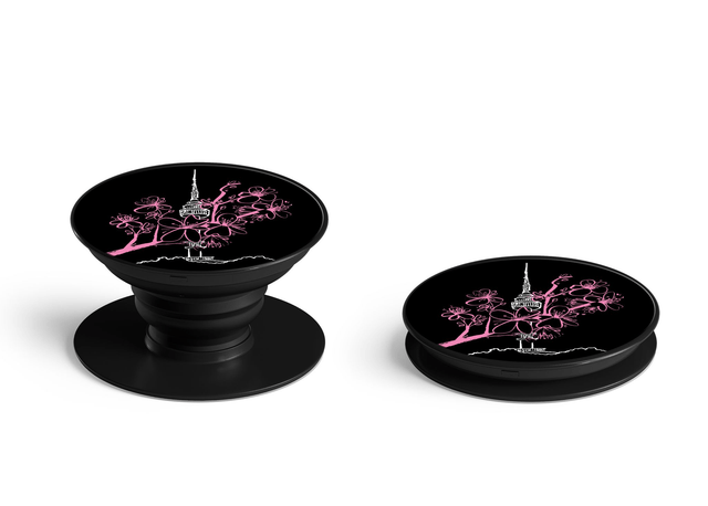 Pop Grip Namsan Tower Black