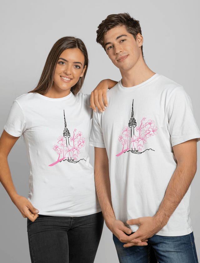 T-shirt Namsan Tower - FEMME BLANC