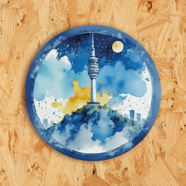 Tapis de souris Namsan Tower